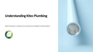 What is Kitec composite pipe, and what is it made of?