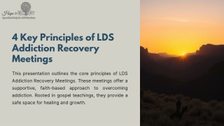 this presentation outlines the core principles