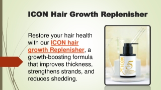 ICON Hair Growth Replenisher