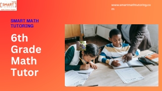 One-on-One 6th Grade Math Tutoring for Confident Learning