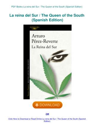 PDF Books La reina del Sur  The Queen of the South (Spanish Edition)