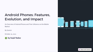 android phones features evolution and impact