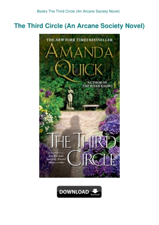 Books The Third Circle (An Arcane Society Novel)