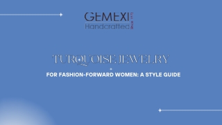 Turquoise Jewelry for Fashion-Forward Women A Style Guide