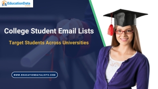 college student email lists