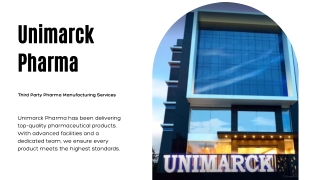 ISO Certified Pharma Manufacturing Company