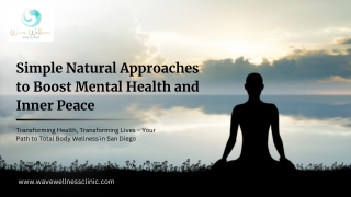 Simple Natural Approaches to Boost Mental Health and Inner Peace