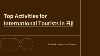top activities for international tourists in fiji