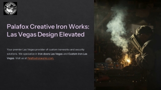 Palafox Creative Iron Works – Las Vegas Design Elevated