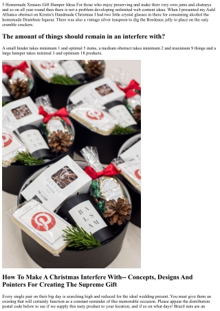 Do It Yourself Christmas Food Obstruct Concepts 2025 Delicious Chocolate, Sweet