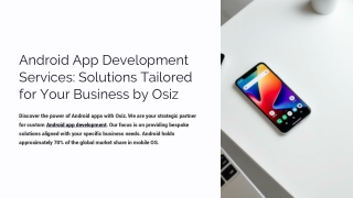 android app development services solutions