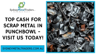 Top Cash for Scrap Metal in Punchbowl - Visit Us Today!