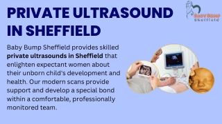 private ultrasound in sheffield baby bump