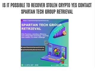 is it possible to recover stolen crypto