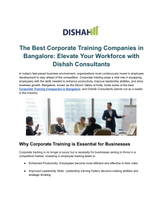 Sales Training Companies in India – Improve Sales Performance