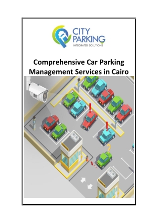 Comprehensive Car Parking Management Services in Cairo