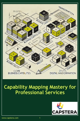 Capability Mapping for Professional Services Firms