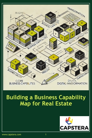 Business Capability Mapping for Real Estate