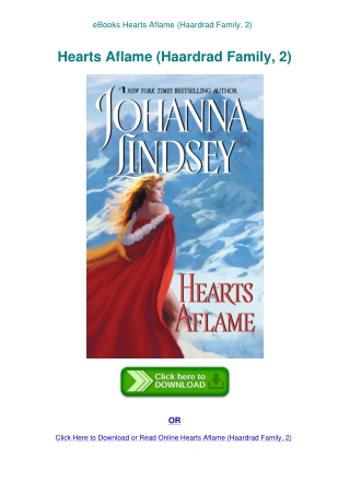 eBooks Hearts Aflame (Haardrad Family  2)