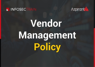 Strengthening the Core of your Organization with Effective Vendor Management!