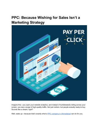 How a PPC Company in Ahmedabad Can Transform Your Advertising Strategy