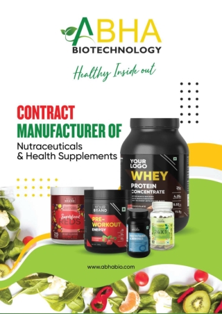Leading the Future of Nutraceutical Innovation Abha Biotechnology