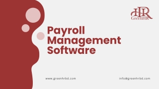 Payroll Management Software