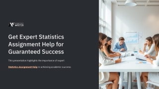 get expert statistics assignment help