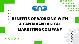 Benefits Of Working With A Canadian Digital Marketing Company