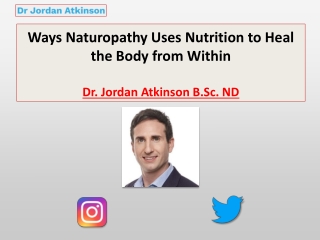 Ways Naturopathy Uses Nutrition to Heal the Body from Within