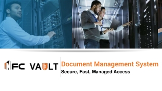 NFC Vault: Secure and Efficient Digital Storage Solutions