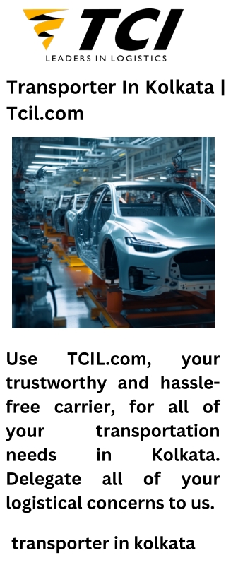 Transporter In Kolkata  Tcil.com