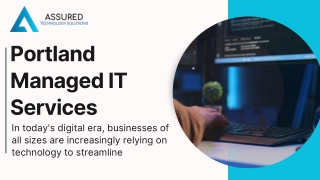 portland managed it services in today s digital
