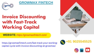Invoice Discounting with Fast-Track Working Capital