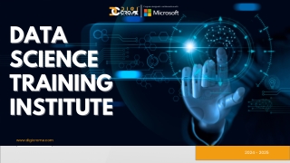 Learn from Experts at a Data Science Training Institute: Digicrome