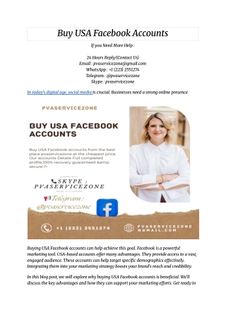 Buy USA Facebook Accounts (3)