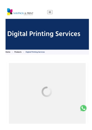digital printing services