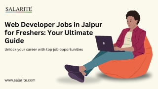 web developer jobs in jaipur for freshers your