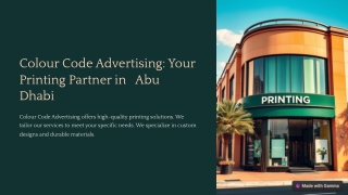 colour code advertising your printing partner