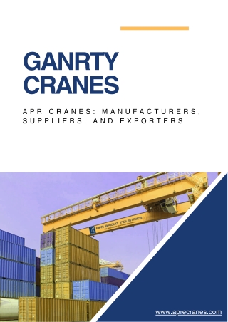 ganrty cranes