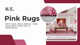 Transform Your Room with Luxurious Pink Rugs