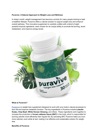 Puravive