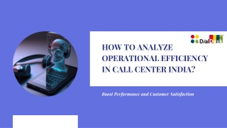 how to analyze operational efficiency in call