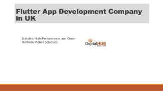 flutter app development company in uk