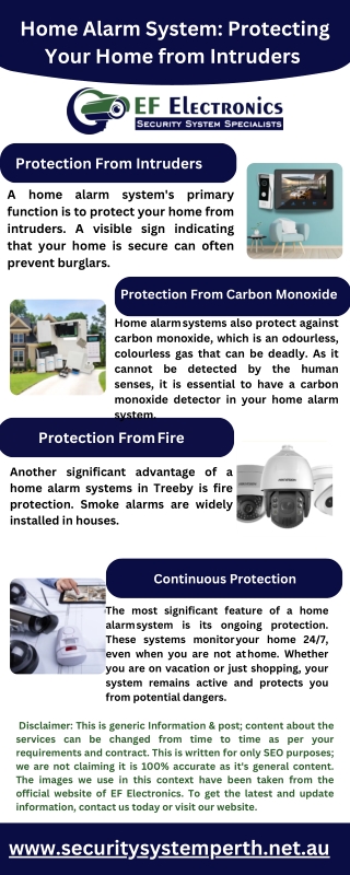 Home Alarm System Protecting Your Home from Intruders