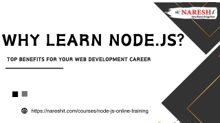 Why Learn Node.js? Top Benefits for Your Web Development Career