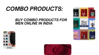 Why Are Combo Products the Smartest Shopping Choice?