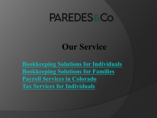 Bookkeeping Solutions for Individuals