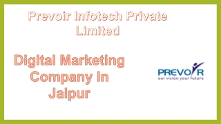 prevoir infotech private limited