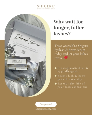 Why wait for Longer Fuller Lashes